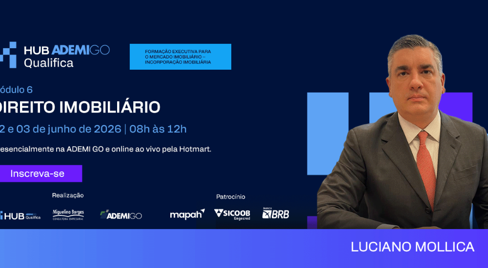O  Hub ADEMI Qualifica abre inscrições para módulo de Formação Executiva para o Mercado Imobiliário.