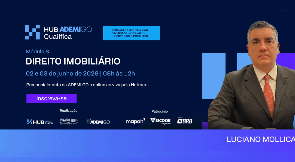 O  Hub ADEMI Qualifica abre inscrições para módulo de Formação Executiva para o Mercado Imobiliário.