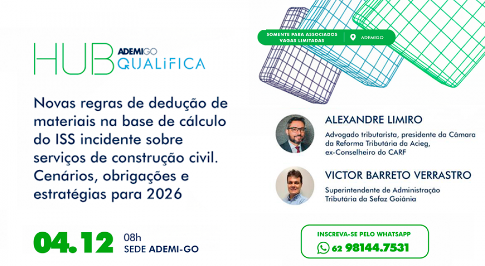 Novas regras do ISS para a construção civil