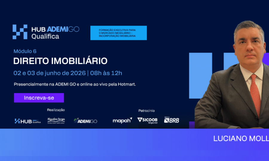 O  Hub ADEMI Qualifica abre inscrições para módulo de Formação Executiva para o Mercado Imobiliário.