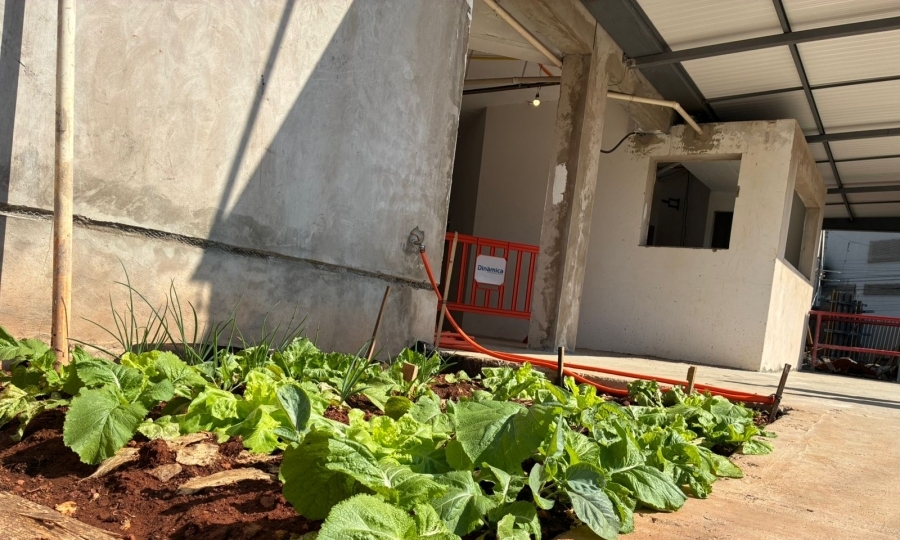 Horta nas Obras