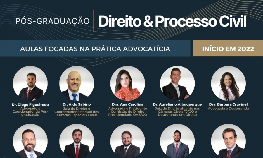 Associadas da Ademi-GO têm descontos em pós-graduação em Direito Civil e Processo Civil