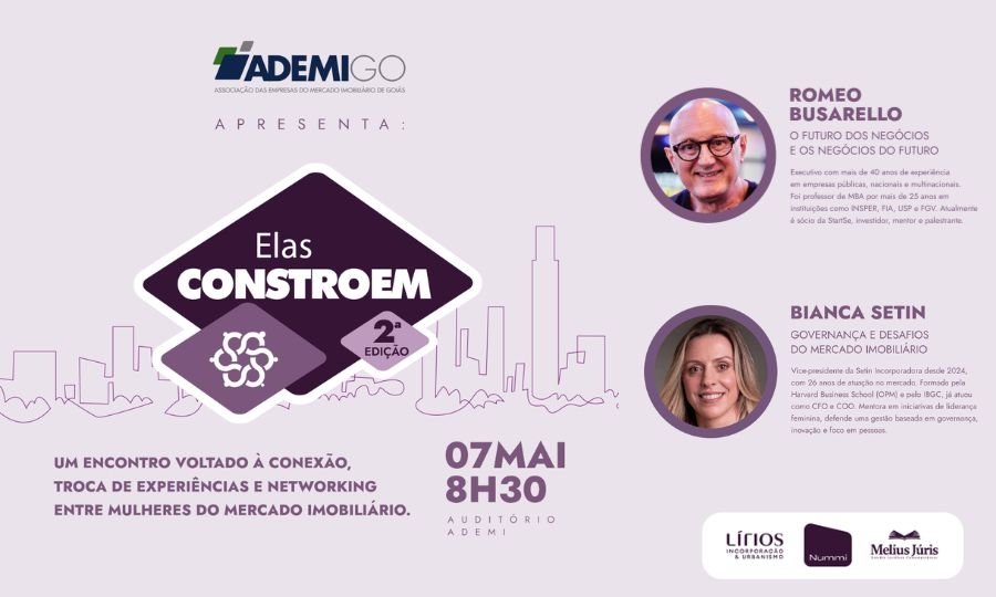 Elas Constroem 2ª edição: Conexão, Liderança e Futuro no Mercado Imobiliário
